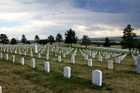 Little Bighorn Cemetery, Crow Reservation, Montana
