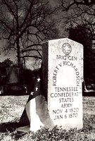 Civil War Veteran grave at Elmwood Cemetery, Memphis, TN